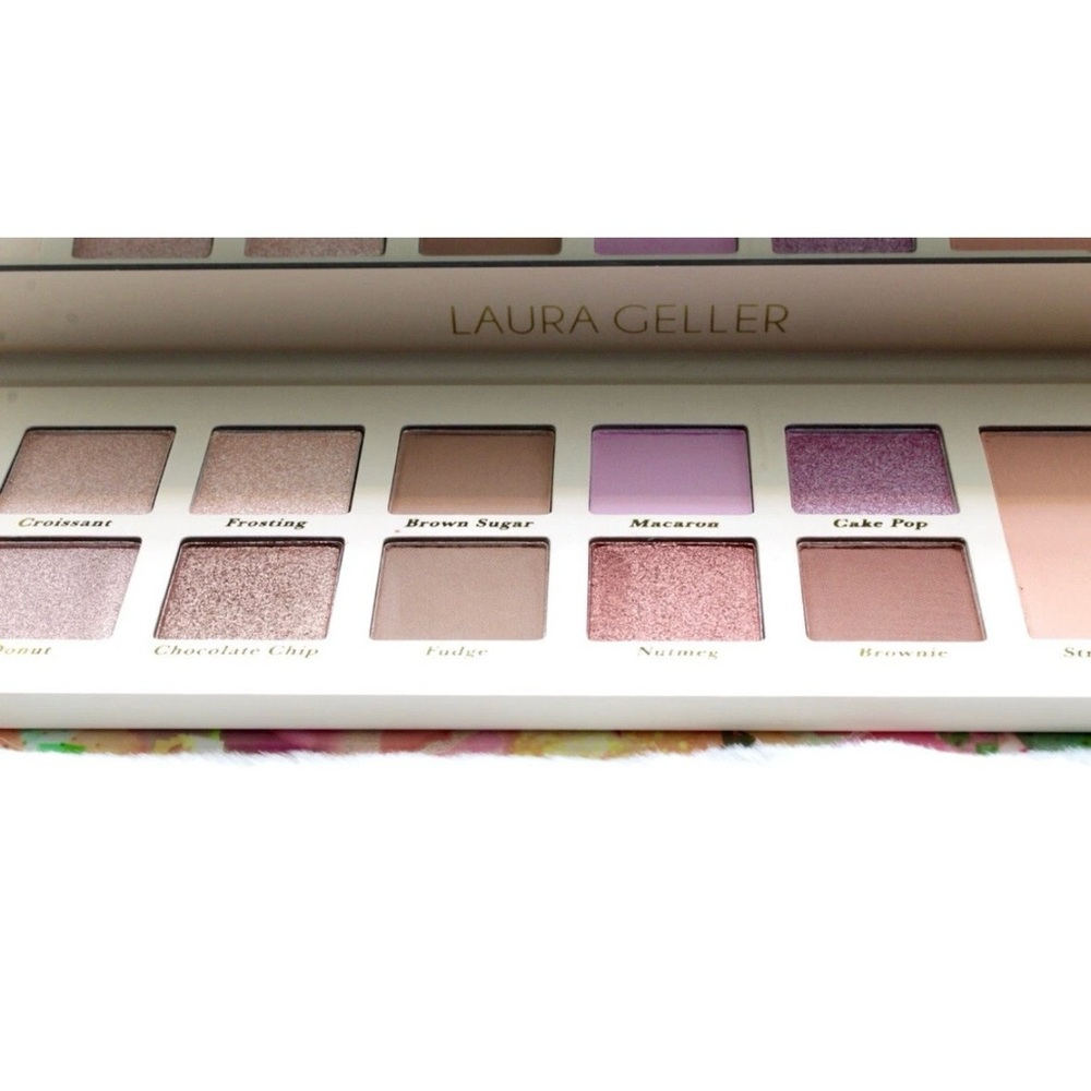 NIB Laura Geller SWEET AS SUGAR 12 Pan Eyeshadow Palette 1 Highlighter & 1 Blush - Picture 6 of 9